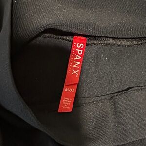 SPANX maternity faux leather leggings